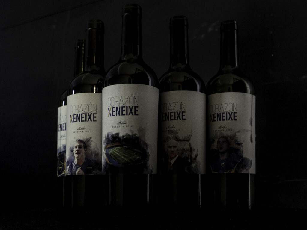 Vino Corazón Xeneixe — Etiquetas