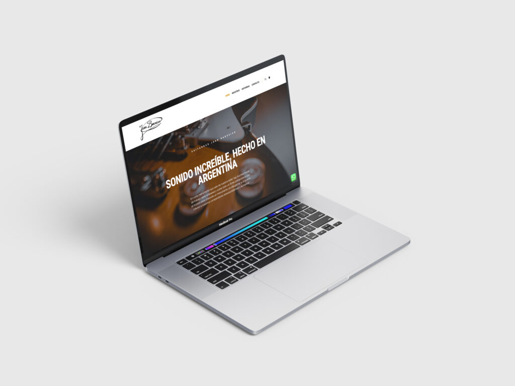 Juan Barreiro — Sitio web