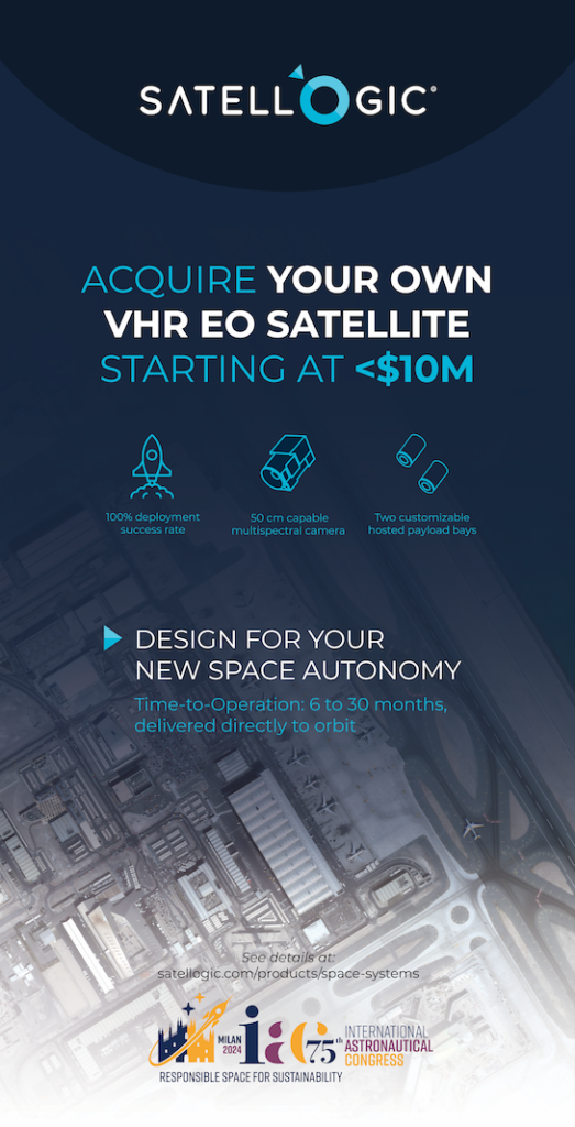 Satellogic — Gráfica institucional