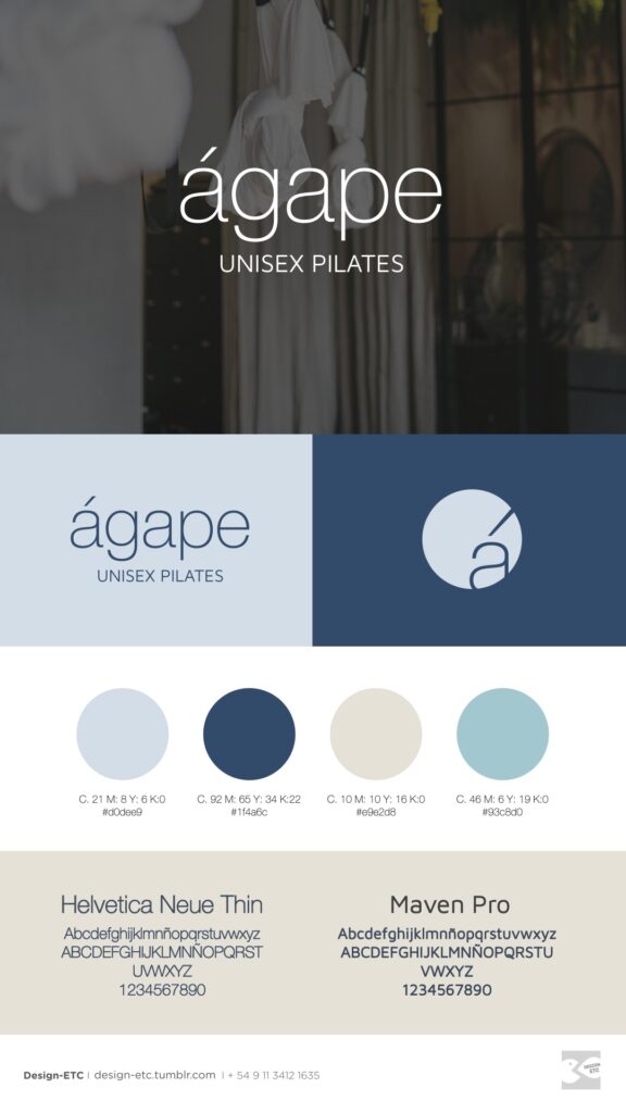 Ágape — Desarrollo de marca